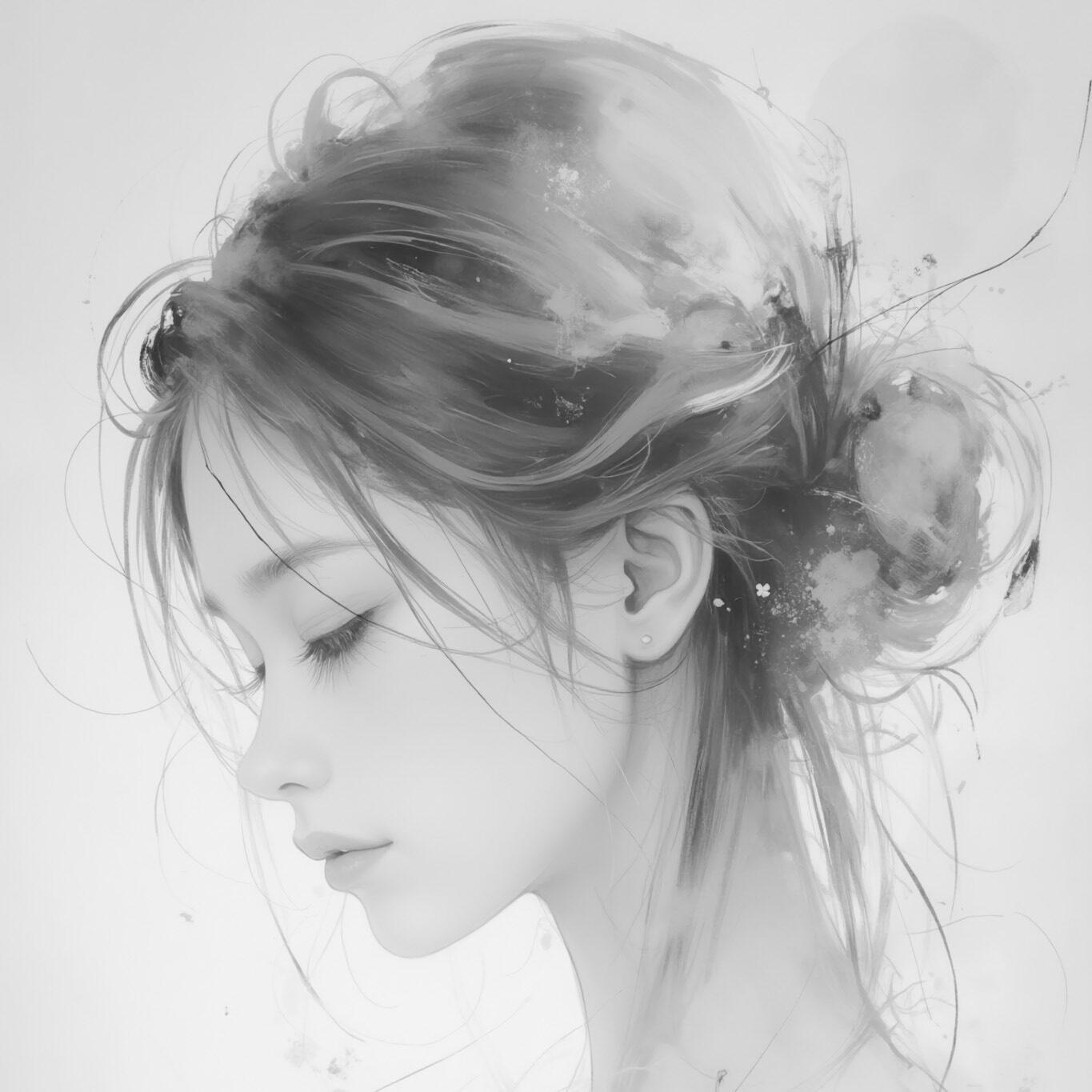 AIイラストのプロンプト - TensorArt：Ephemeral Grace