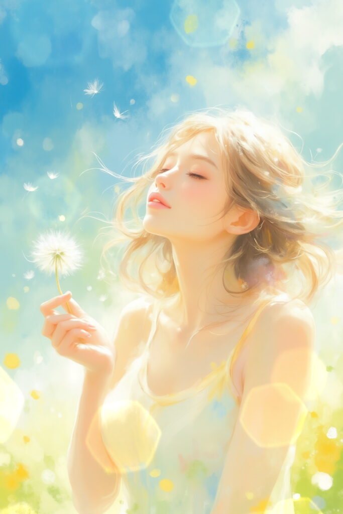 Dandelion Day in the Wind