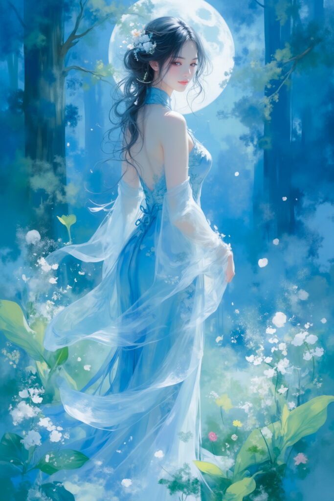 Guided by the Lily and the Moon