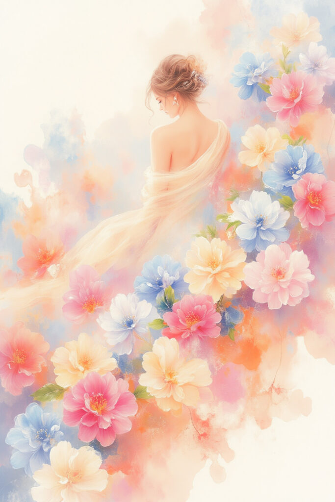 Veiled in Carnation Dreams