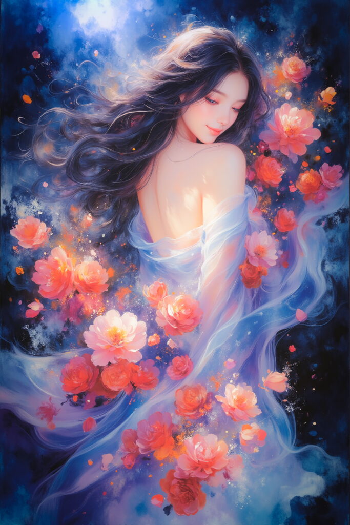 Poem of the Moon and Roses