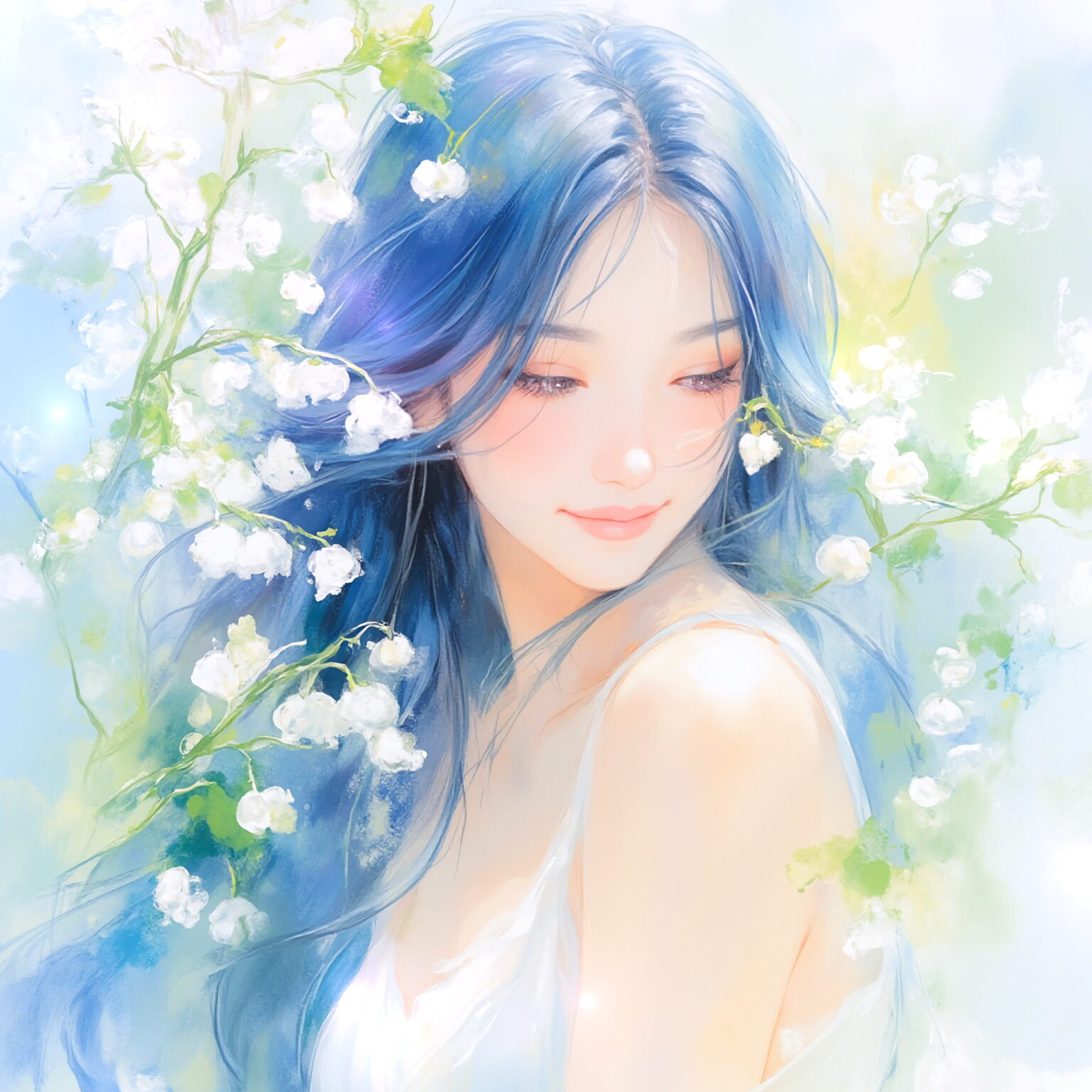 AIイラストのプロンプト - TensorArt：Drops of Kindness