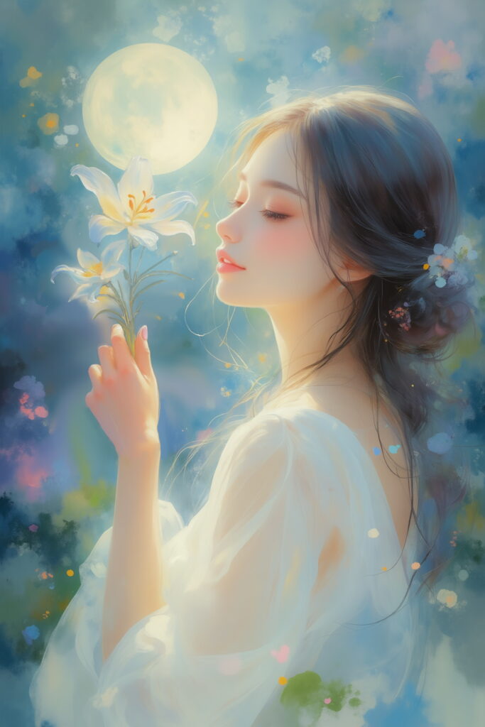 Lily Veil of Dreams
