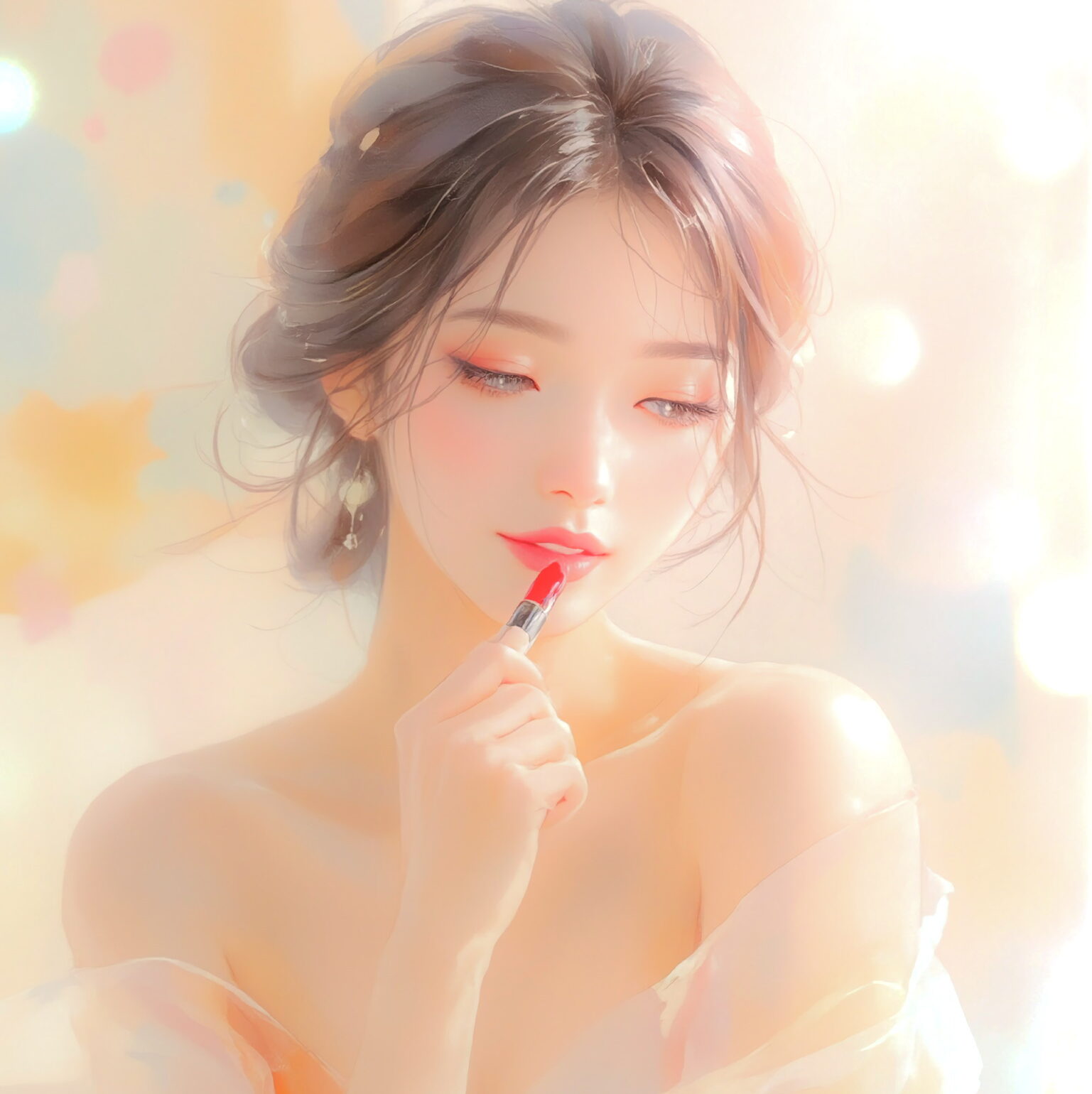 AIイラストのプロンプト - TensorArt：Whispers of Rouge