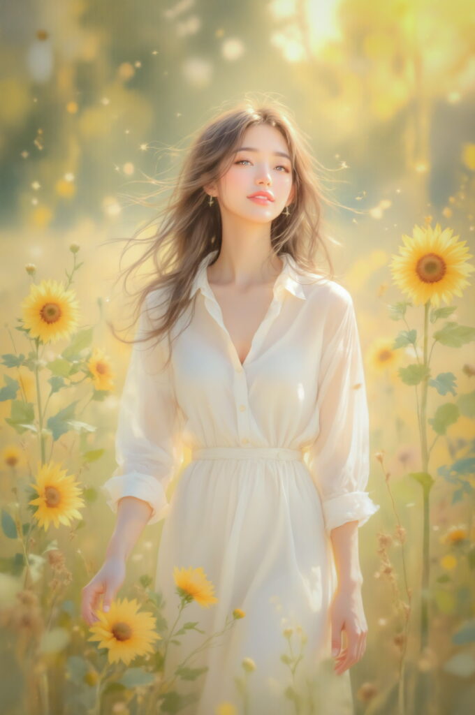 Sunlit Dreams in the Field