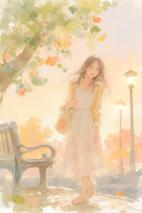 Soft Steps in a Quiet Afternoon