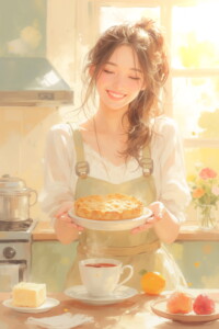 A Warm Pie and a Cozy Morning