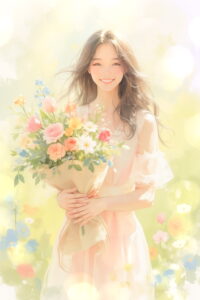A Floral Smile for Your Heart
