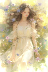 Slumber in Blooming Light