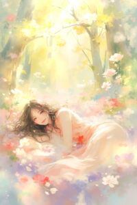Lying Among the Primroses