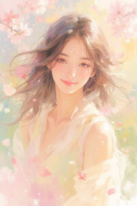 Falling with the Last Petals